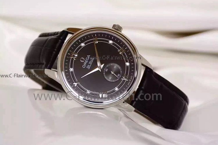 Replica Stainless Steel Omega De Ville Watch On Sale